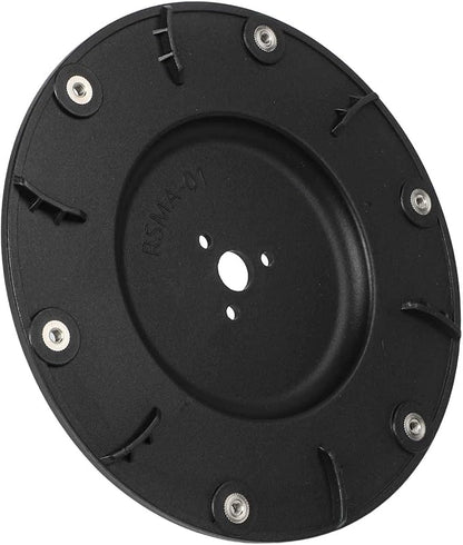 Robot Lawn Mower for blades Replacement for Mammotion for LUBA 1 for AWD, for LUBA 2 for AWD Models Cutting Disc Plates 2 Pieces Black Plastic Mowing Robot Parts