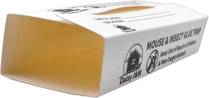 Daisy J&M E72 Glue Boards - 72 Count
