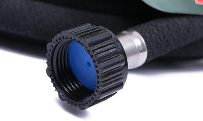 Taisia 1/2" Soaker Hose Kit 75 ft Round Rubber Garden Soaker Hoses, Heavy Duty Drip Hose for Watering Irrigation, Water Seeper Soaker Hoses for Garden, Lawn and Plants