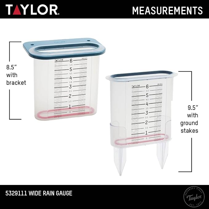Taylor Break and Freeze Sprinkler Gauge