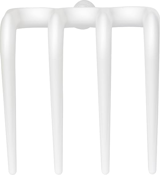 Vikan 56915 Rake,Hygienic,8",PP,White