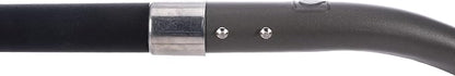 Radius Premium D-Handle Round-Point Shovel, Steel Shaft