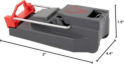 Victor M140-3B Quick-Kill Mouse Traps Indoor for Home - 3 Reusable Mouse Traps