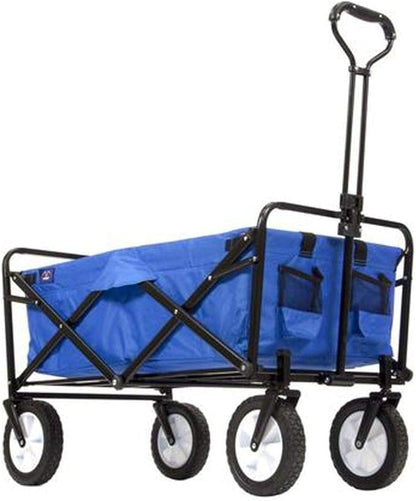 Mac Sports Collapsible Folding Outdoor Utility Wagon, Pink