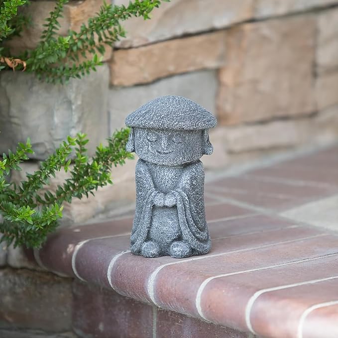 Peaceful and Serene Jizo Statue