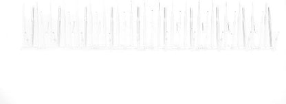 Bird B Gone, Plastic Bird Spikes, 7-Inch Wide (50-Feet), Clear, UV Stabilized Polycarbonate