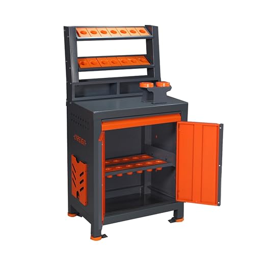 CAT/BT40 Large Capacity CNC Tool Storage Cabinet, CNC Tool Holder Vertical Drawer Cabinet for Warehouse Workshop Factory Garage Machining Centers