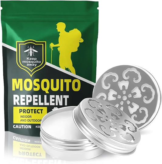 AUDQQM Mosquito Repellent Outdoor Patio, Mosquito Repellant Indoors, Mosquito Repellant for Room/Yard, Camping Mosquito Deterrent, Keep Mosquito Away, Effective for 60 Days-2P