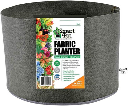 Smart Pots 45-Gallon Smart Pot Soft-Sided Container, Black