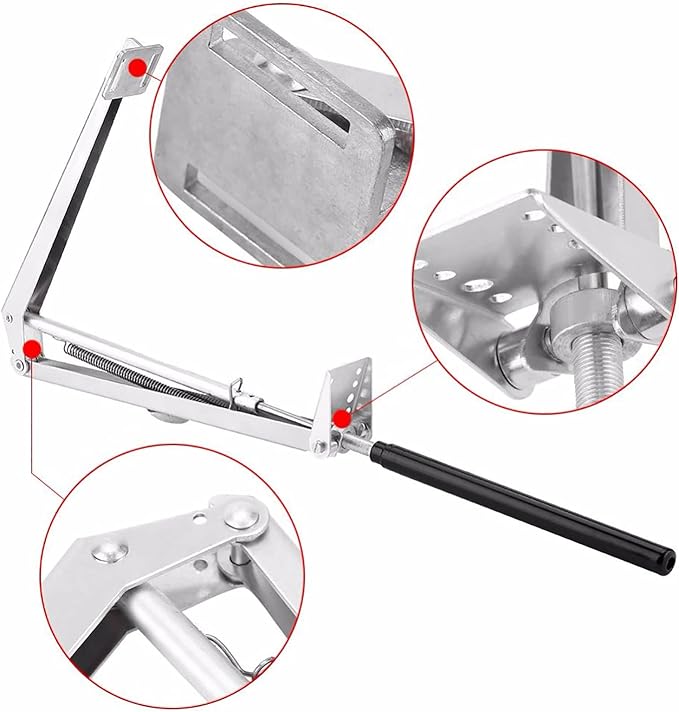 Auto Vent Opener Automatic Greenhouse Window Opener Cylinder Roof Vent Opener Autovent Kit Solar Heat Sensitive Agriculture Gardening Tools Automatic Greenhouses Supplies (Single Spring Lifts 15 Lbs)