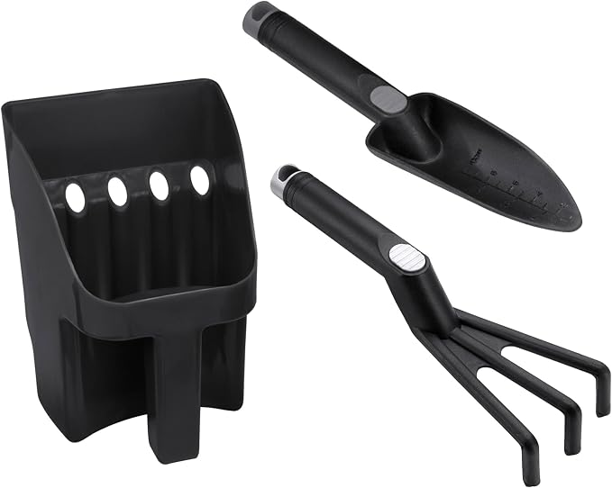 Barska AF12270 Sifter, Shovel, and Rake Set for Camping, Gardening, Metal Detecting