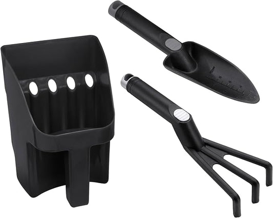 Barska AF12270 Sifter, Shovel, and Rake Set for Camping, Gardening, Metal Detecting
