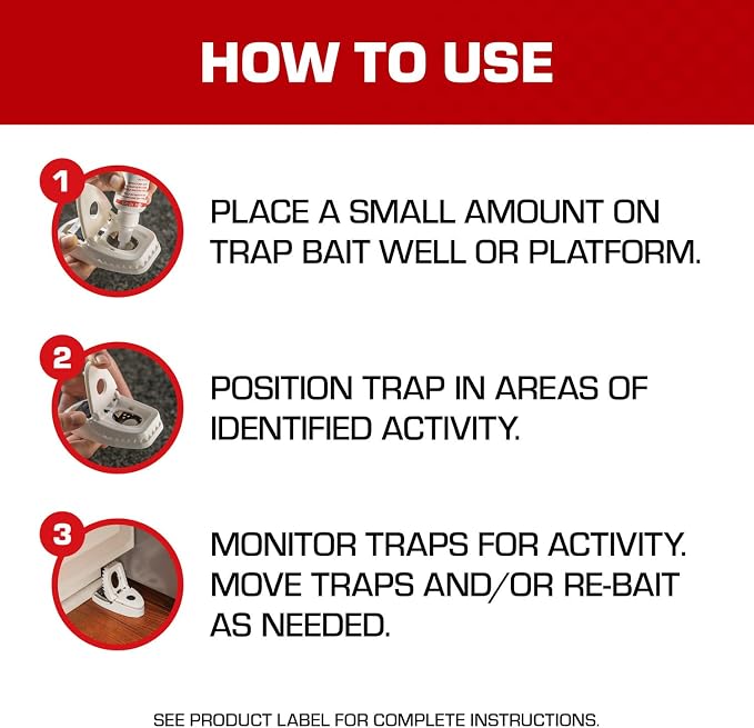 Tomcat Attractant Gel, 1 oz. | Attracts Both Mice & Rats, Ready-to-Use, Use to Bait Any Trap