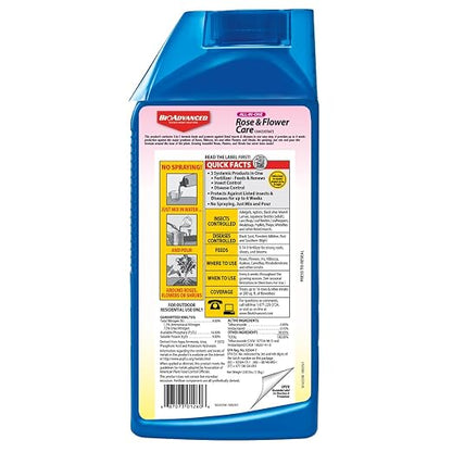 BioAdvanced All-In-One Rose and Flower Care Concentrate - 32 oz Bottle