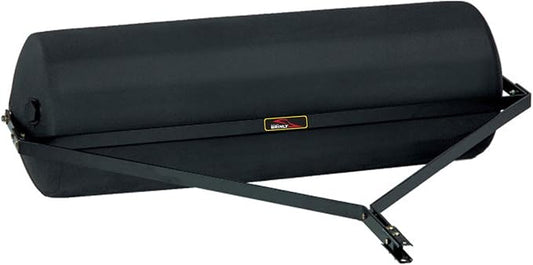 Brinly 485 lb. Tow Behind Poly Lawn Roller with Easy Turn Plug, 18 by 48"