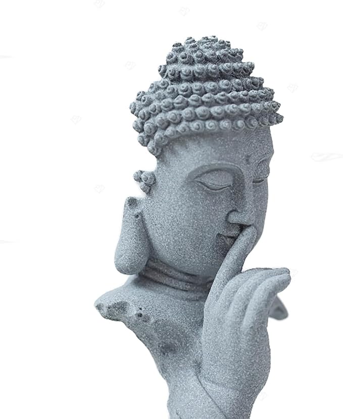 Buddha Statue for Home Decor,Meditation Figurine Indoor and Outdoor Use,Buddhist Yoga Zen Decor,Little Buddha Statue for Garden,Altar, Prayer, Juzu, Yoga, Desktop Decor Sculpture