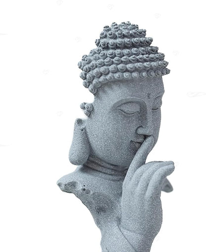 Buddha Statue for Home Decor,Meditation Figurine Indoor and Outdoor Use,Buddhist Yoga Zen Decor,Little Buddha Statue for Garden,Altar, Prayer, Juzu, Yoga, Desktop Decor Sculpture