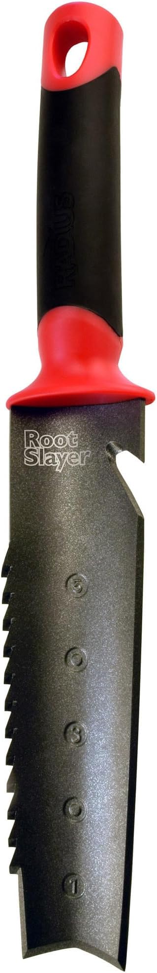 Root Slayer 17211 Soil Knife with Holster, Red