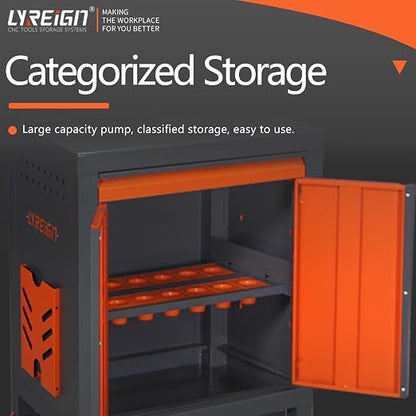 CAT/BT40 Large Capacity CNC Tool Storage Cabinet, CNC Tool Holder Vertical Drawer Cabinet for Warehouse Workshop Factory Garage Machining Centers
