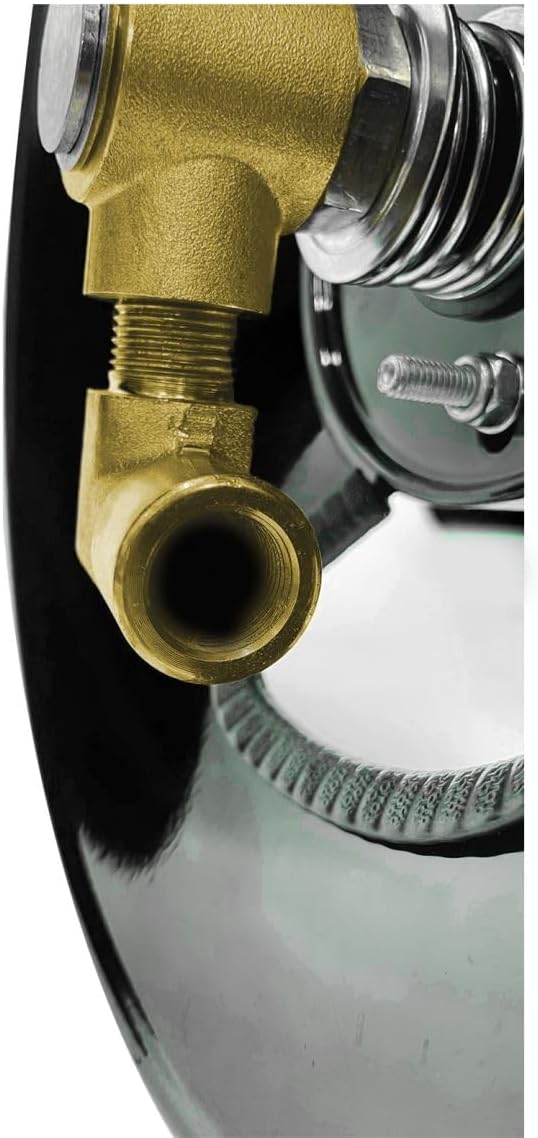 Pressure Washer Hose Reel Manual 100' w/o Hose Brass Swivel 3/8" Inlet