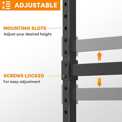 Lumber Storage Rack Wall Mount - Wood Storage Racks Heavy Duty Metal Shelf Wall Mount Wood Organizer Racks for Shed, Workshop, Garage, Basement, Wall Storage Racks - Indoor & Outdoor Use, 690 LBS Load