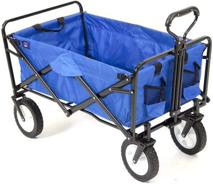 Mac Sports Collapsible Folding Outdoor Utility Wagon, Pink