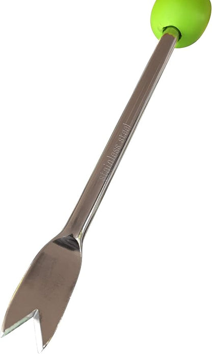 Garden Guru Dandelion Weeder Tool with Ergonomic Handle - Stainless Steel Weed Puller for Planting, Weeding, Flower and Vegetable Care in Lawn Garden Yard | Rust Resistant - 1 Case (50 Pcs)