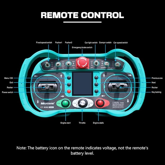 Infront Remote Control Lawn Mower with Enclosed Cabin, 55° Slope Climbing | 55° slope climbing capability,Brushless motor,Downward heat dissipation,Enclosed design,Industrial‑grade remote control