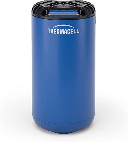 Thermacell Fuel-ZoneGuard Base Fuel Powered Mosquito Repeller; 15-Foot Zone of Scientifically Proven Outdoor Protection; Patio Shield; 12-Hr Refill; DEET-Free; Bug Spray Alternative; Royal Blue