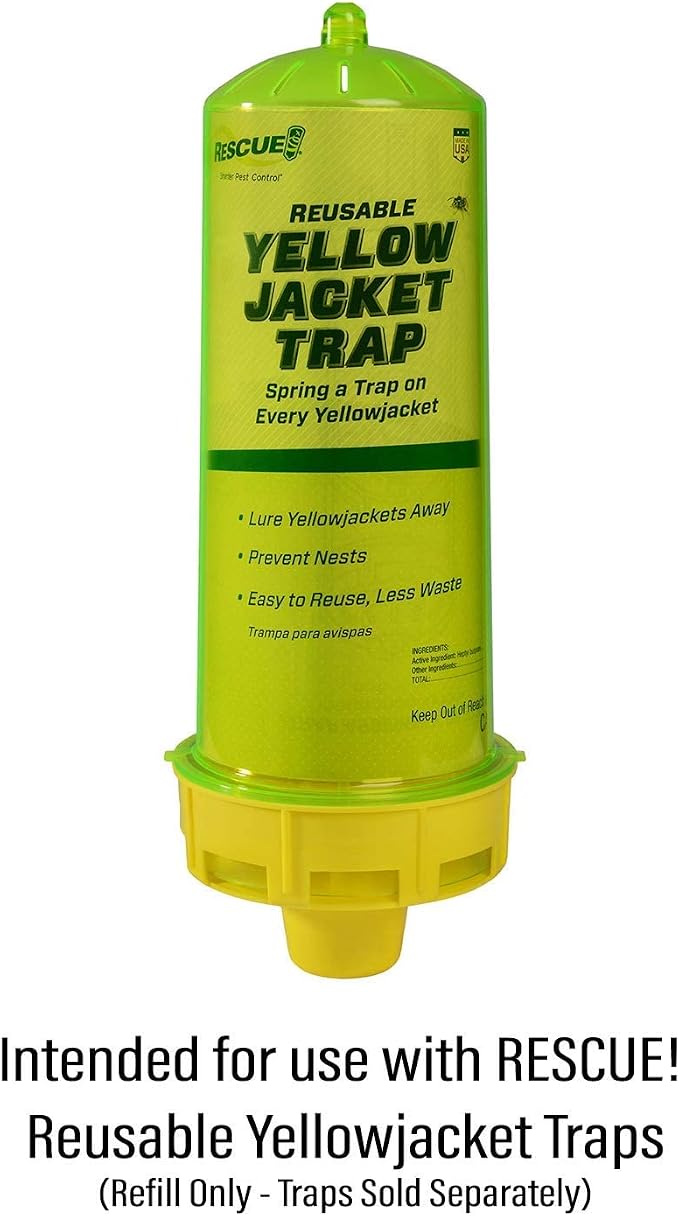 RESCUE! Yellowjacket Attractant Cartridge (10 Week Supply) – for RESCUE! Reusable Yellowjacket Traps