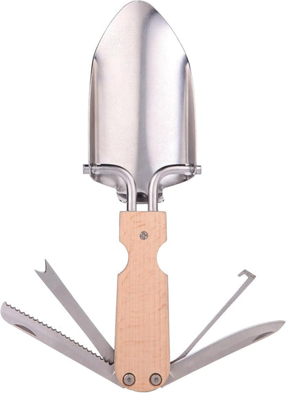 Kikkerland CD518 Pocket Trowel Multi Tool, Beige