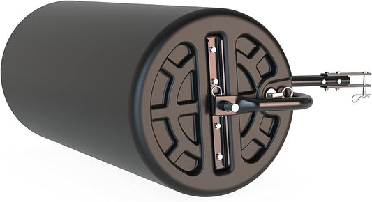 Agri-Fab 45-0606 18" x 36" Tow Behind Poly Lawn Roller 400 lbs weight with water, Poly Drum and Steel Frame, with Plug. Designed for Lawn and Garden Tractors