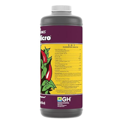 General Hydroponics FloraMicro, 1 Quart