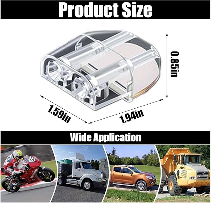 JOYCOURT Deer Whistles for Car, Deer Warning Repellent Devices with Vehicles, Deer Repellent Devices Animal Alert Horn for Cars, Deer Whistles Warning Devices for Cars