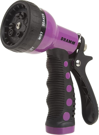 DRAMM Watering and Tool Set Includes 9-Pattern Revolver Spray Gun, 9-Pattern ColorStorm Turret Sprinkler, and Colorpoint Compact Shear, Blue