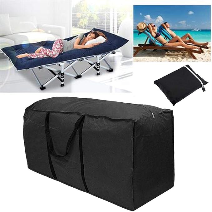 Patio Cushion Storage Bag,Extra Large Outdoor Cushion Storage Bag with Zipper and Handles Size 68" L x 30" W x 20" H for Furniture,Christmas Tree, Bedding Garden Cushion Storage(1Pack)
