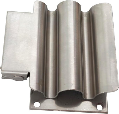 Buyers Products SH675SS Hand Tool Rack Holder for Enclosed Municipal Landscaping or Dump Truck Trailers & Garage or Shed Walls, Holds Hand Tools Great for Shovels, Rakes, Hoes, Heavy Duty