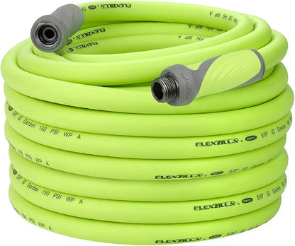 Flexzilla Garden Hose with SwivelGrip (100 ft.) and Nozzle Kit