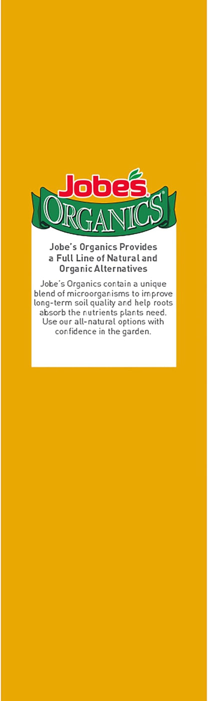 Jobe’s Organics Granular Fertilizer, Organic Fertilizer for Palm Trees and Plants, 4 lbs Bag (Pack of 6)
