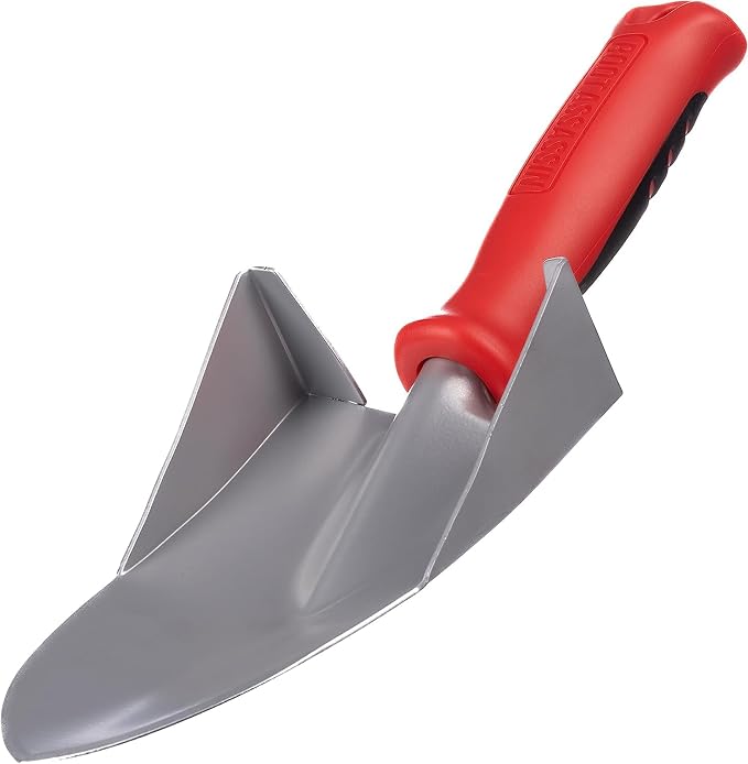 One Shot Shovel OS-003 Carbon Steel Winged Garden Hand Trowel
