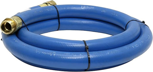 Underhill ShortyPro UltraMax Commercial Grade Garden Water Hose, Lightweight, Heavy-Duty, Flexible, Anti-Kink, 1200 psi, H75-S20, ¾ Inch x 20 ft, Blue
