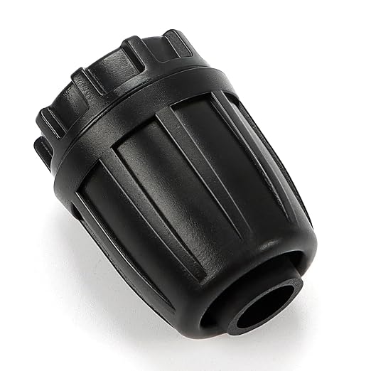 1/2 Inch Drip Irrigation End Plug Fittings, 10 Pieces 1/2'' Drip Line Barbed Locked End Cap Connectors for 1/2 Inch Irrigation Tubing (1/2" ID x 0.670" OD) for Garden Watering System