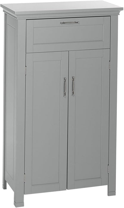 RiverRidge Somerset Two-Door Floor Cabinet, Gray