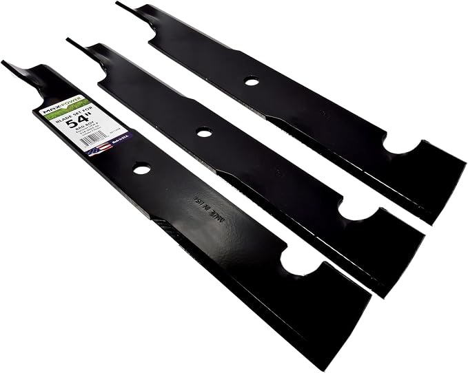 MaxPower 561149B USA MADE 3 Blade Set | For 54" Cut Bad Boy Mowers Replaces 038-0005-00