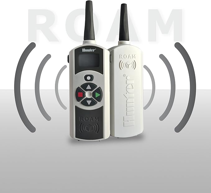 Hunter ROAM-KIT Sprinkler Remote for Hunter Irrigation Controllers | Sprinkler remote kit with SmartPort harness; works with Hunter X-Core, Pro-C, PCC, I-Core, and ACC controllers