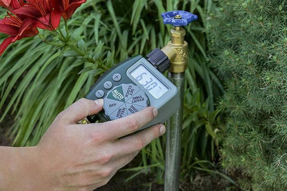Orbit Programmable Digital Hose Watering Timer - 1 Outlet - Battery Powered - with LCD Screen - Built-in Rain Delay - Water-Resistant - 62061