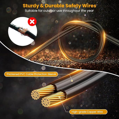31FT Solar String Lights Outdoor Waterproof IP65 with USB-Charging , Solar Powered LED Patio Lights with 15+1 Shatterproof ST38 Edison Bulbs, Hanging Lights for Outside Backyard Garden Bistro Gazebo
