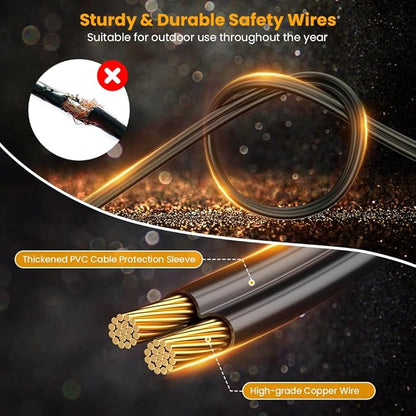 100FT Solar String Lights Outdoor Waterproof IP65 with USB-Charging , Solar Powered LED Patio Lights with 50+2 Shatterproof ST38 Edison Bulbs, Hanging Lights for Outside Backyard Garden Bistro Gazebo