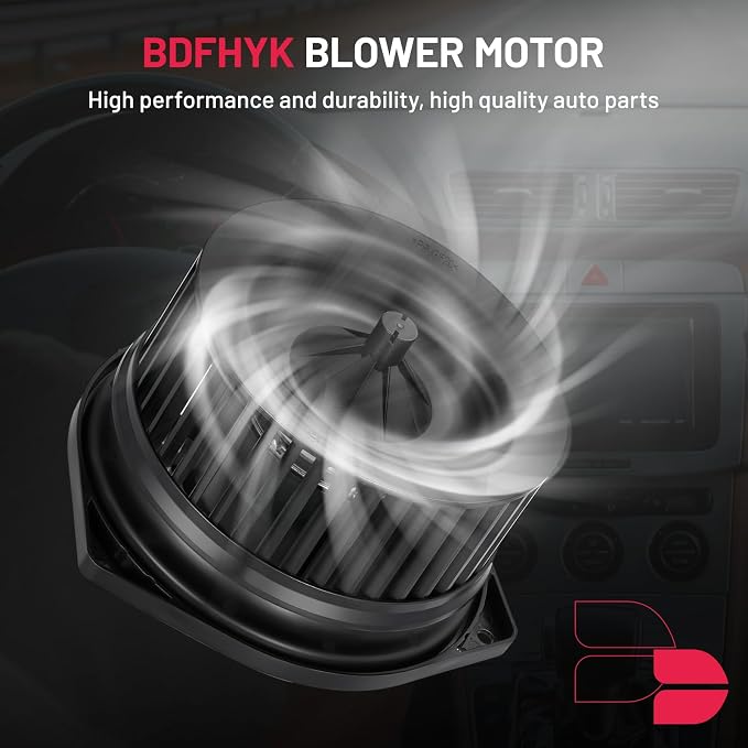 BDFHYK AC Heater Blower Motor Fan BM10227C Compatible with INFINITI 2013 JX35,2014-2017 QX60,Compatible with Nissan 2013-2020 2022-2024 Pathfinder,HVAC Blower Motor Assembly Replacement for 273753KA0A