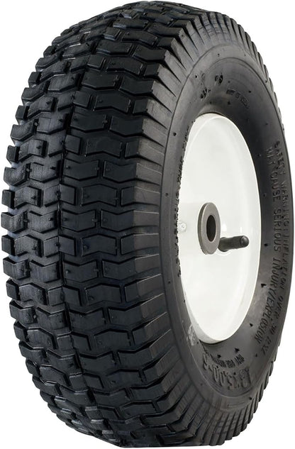 Marathon 20336 13x5.00-6" Pneumatic Tire and Wheel Assembly, Replacement Lawn Mower Tire